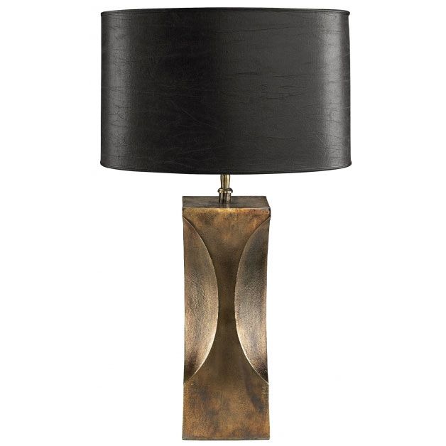 Artwood, Vezzani Table Lamp Antique Brass Artwood