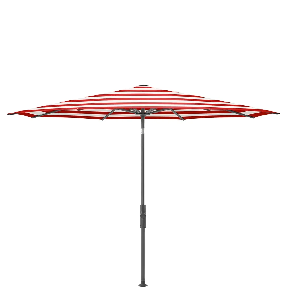 Glatz, Twist aurinkovarjo 270 cm anthracite Cat.5 800 Red Stripe