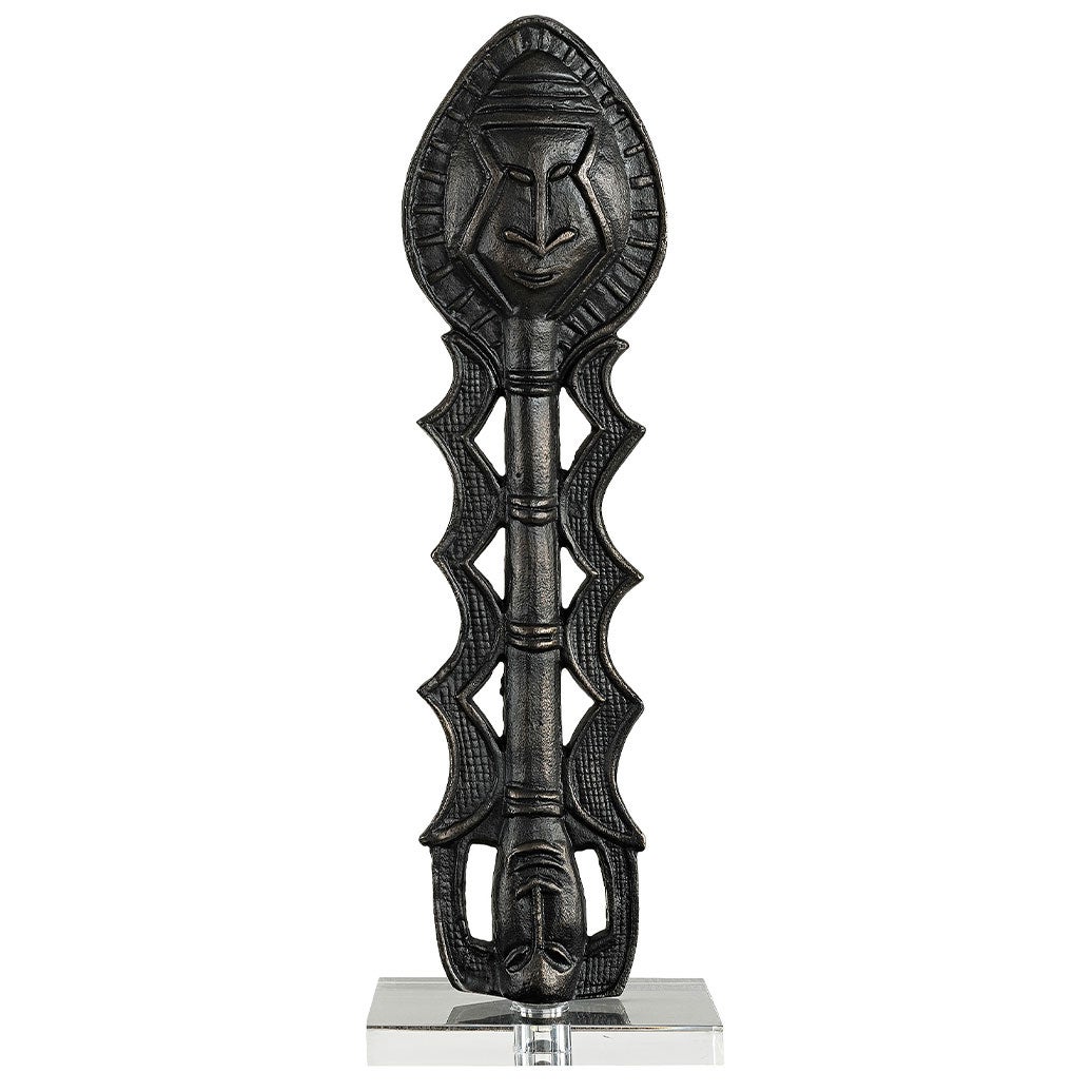 Artwood, Yoruba koriste Antique Bronze Artwood