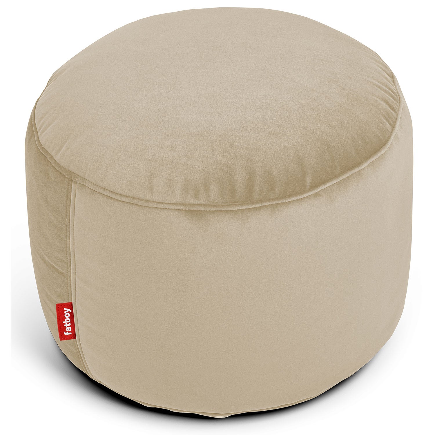 Fatboy, Point velvet recycled pouf camel