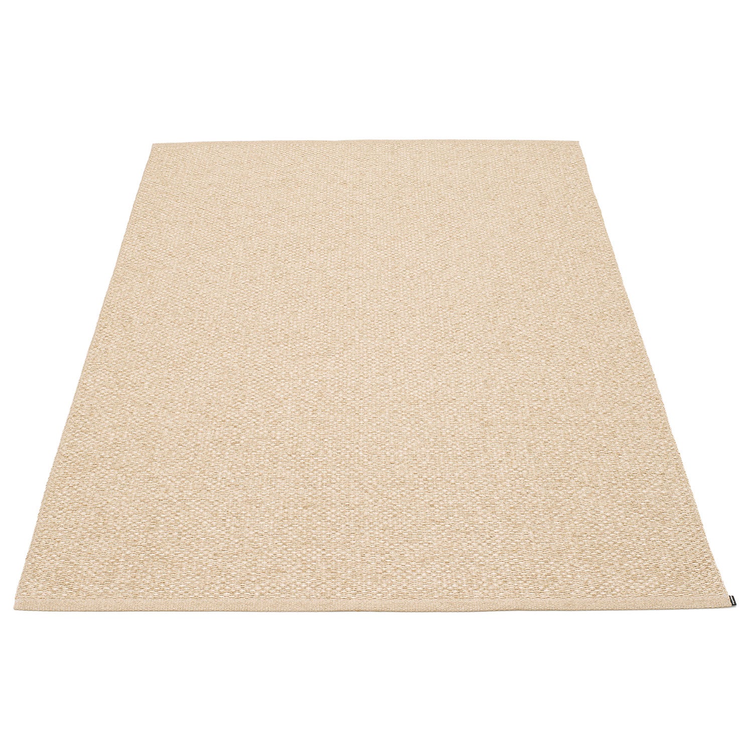 Pappelina, Svea matto 180x260 cm beige / champagne metallic