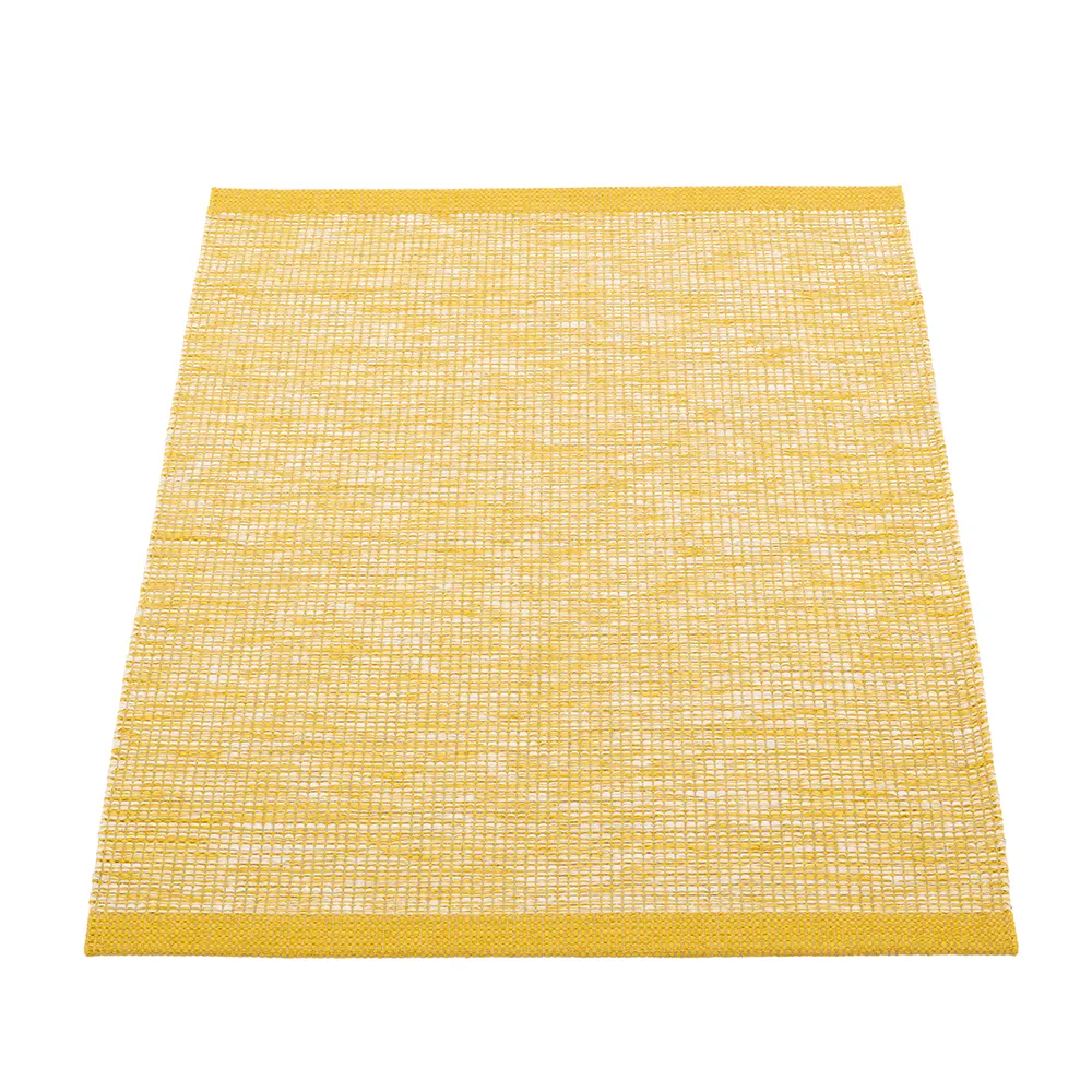 Pappelina, Sam matto 70 x 90 cm Mustard/Cream