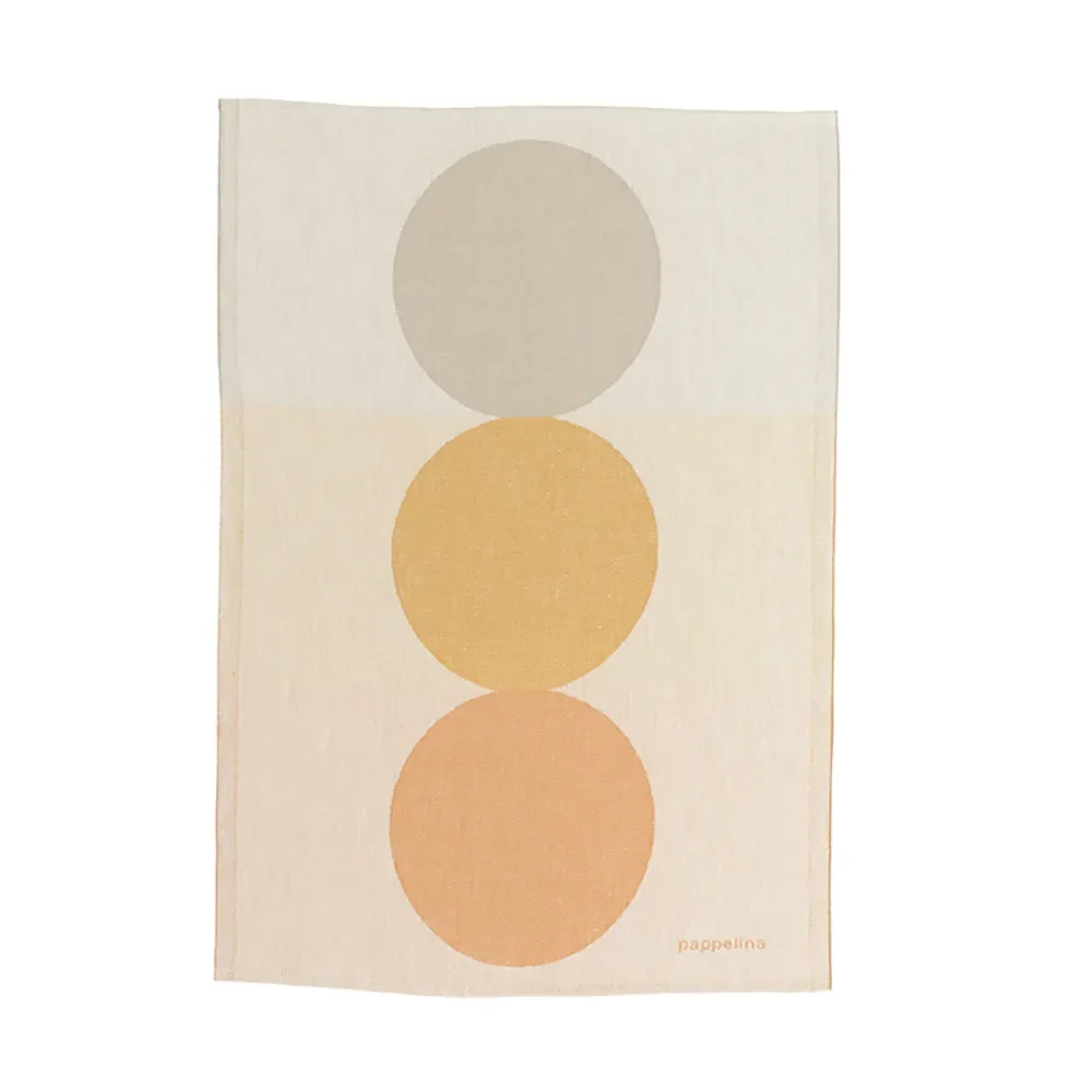 Pappelina, Woven Kitchen Towel Otto Ochre 46 x 66 cm