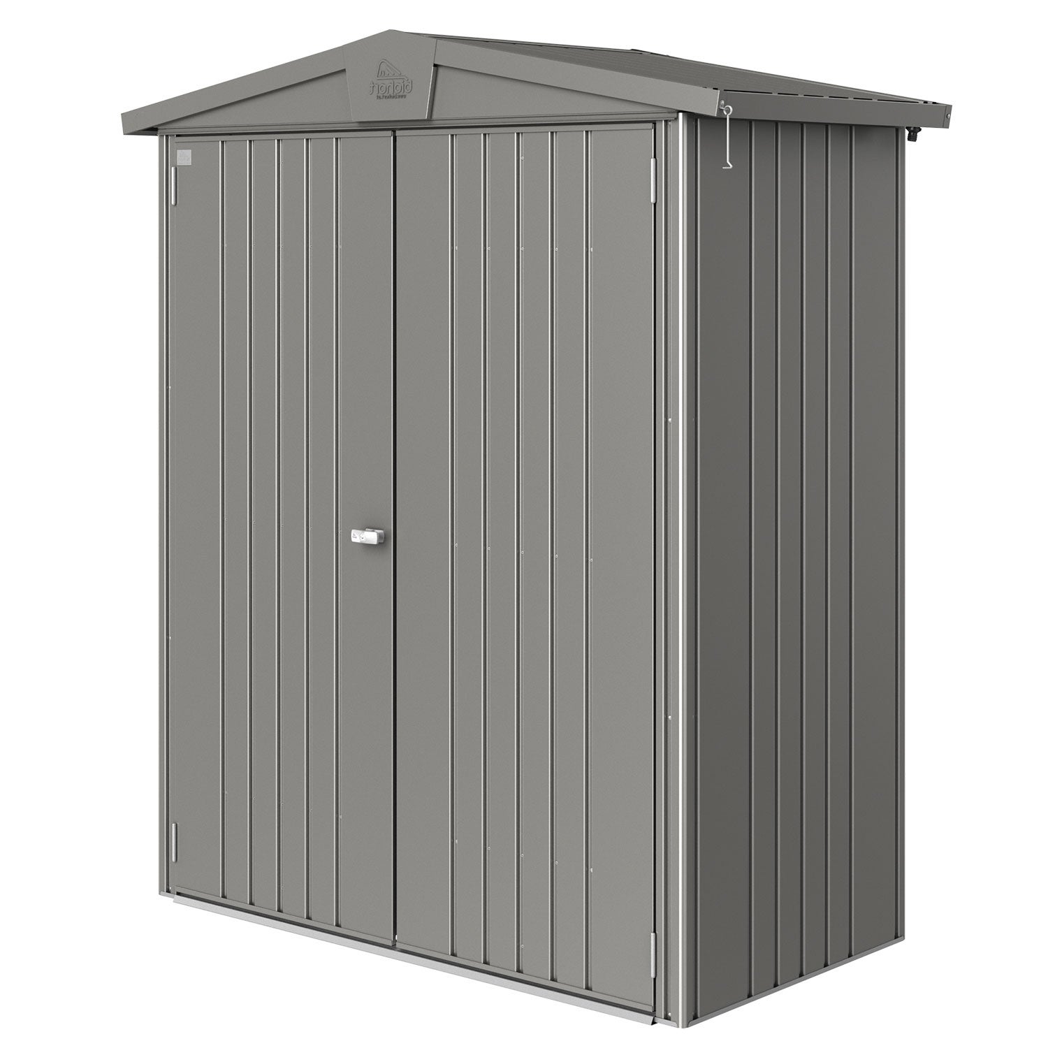 Biohort, Europa Garden shed 1 Metallic quartz grey