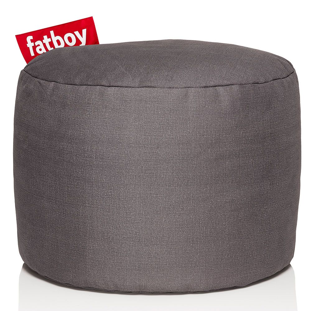 Fatboy, Point stonewashed pouf grey