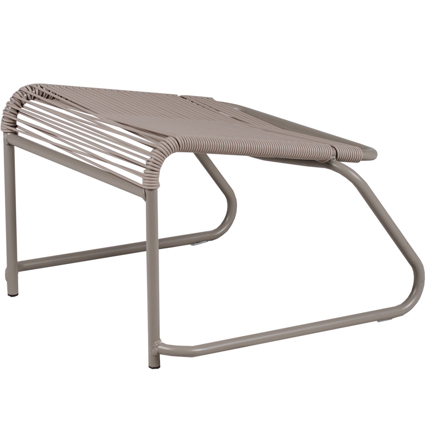 Fiam, Lido footrest cappuchino/taupe alumiini