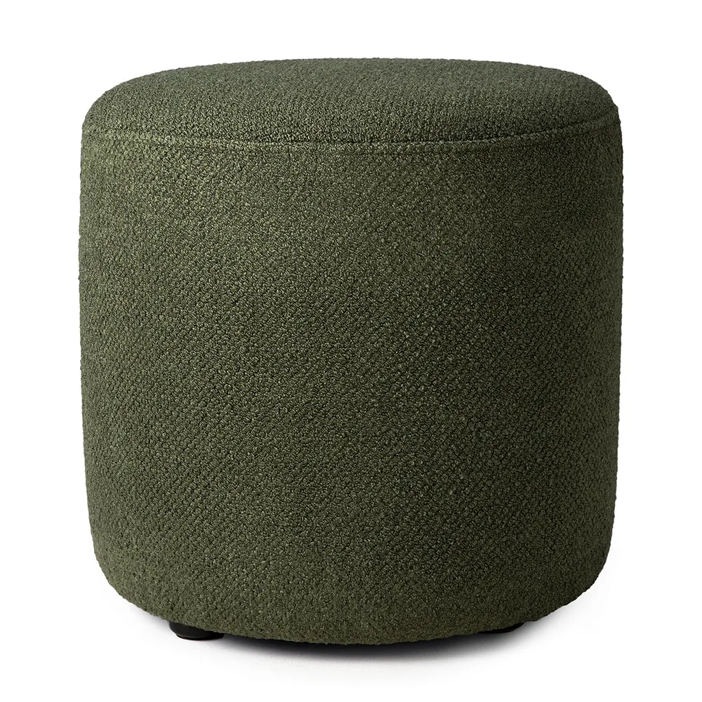 Ethnicraft, Barrow Pouf Ø40 cm Pine Green