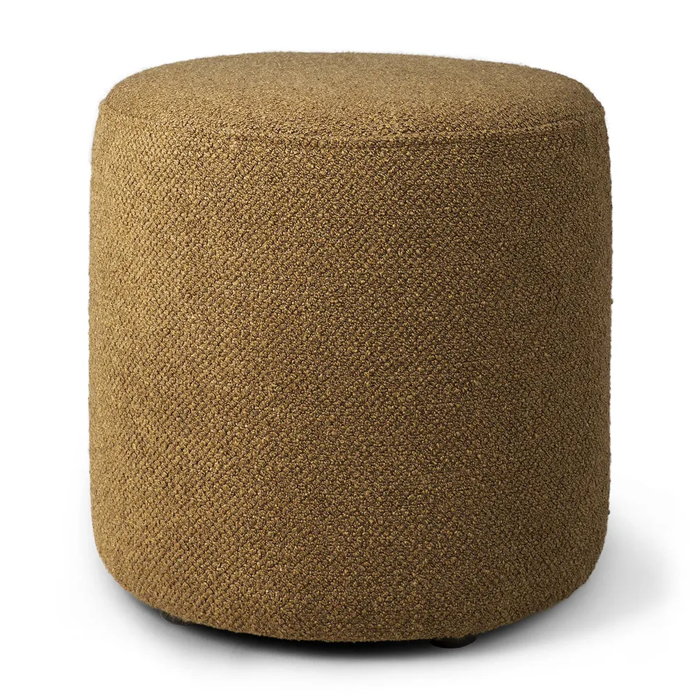 Ethnicraft, Barrow Pouf Ø40 cm Ginger