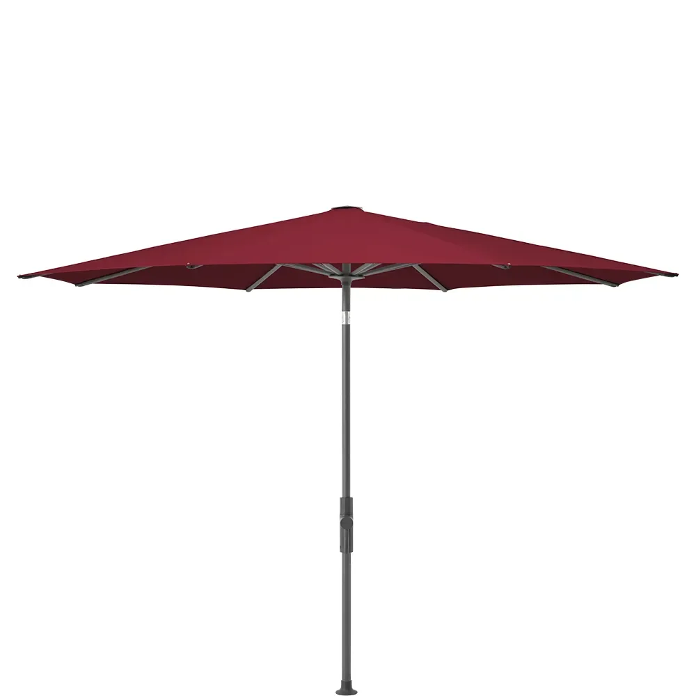 Glatz, Twist aurinkovarjo 270 cm anthracite Cat.5 645 Burgundy