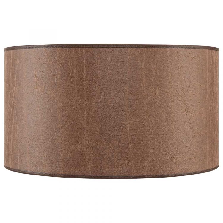 Artwood, Lampunvarjostin Cylinder Medium Leather Brown Artwood