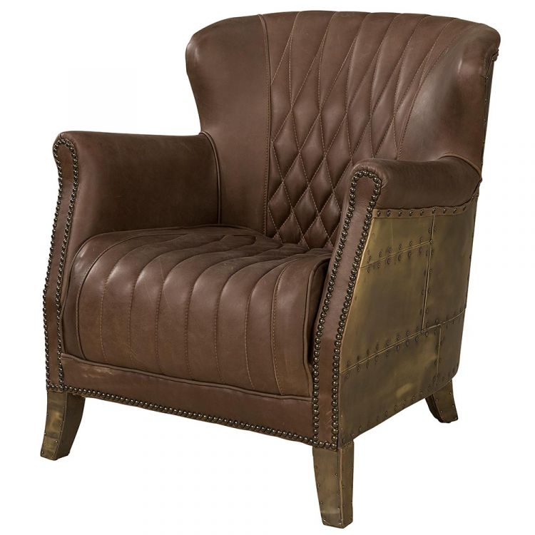 Artwood, Nojatuoli Cooper Leather Chocolate Brown Artwood