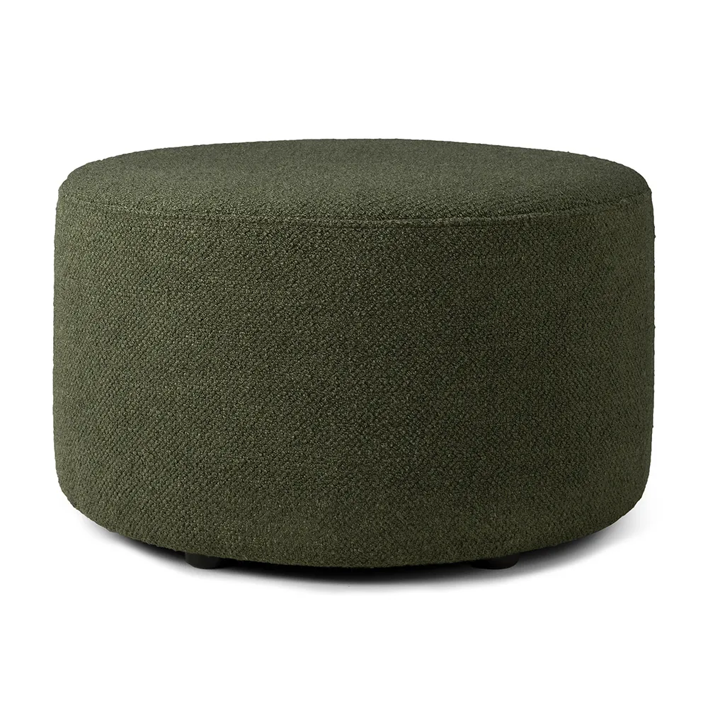 Ethnicraft, Barrow Pouf Ø60 cm Pine Green