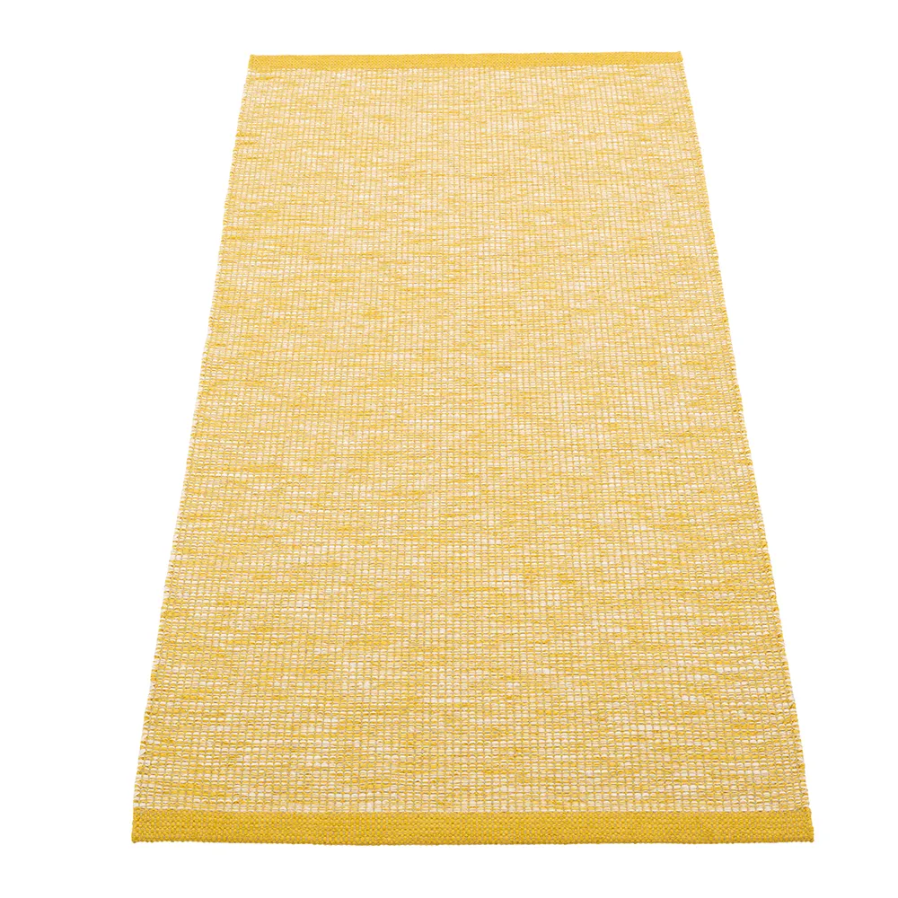 Pappelina, Sam matto 70 x 150 cm Mustard/Cream