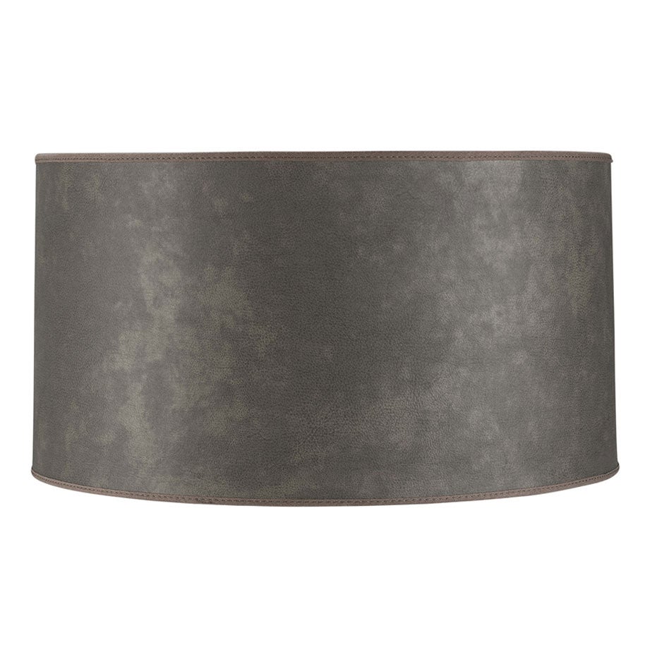 Artwood, Lampunvarjostin Cylinder Large Leather Grey Artwood