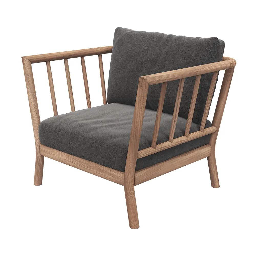 Skagerak, Tradition Nojatuoli Charcoal / Teak