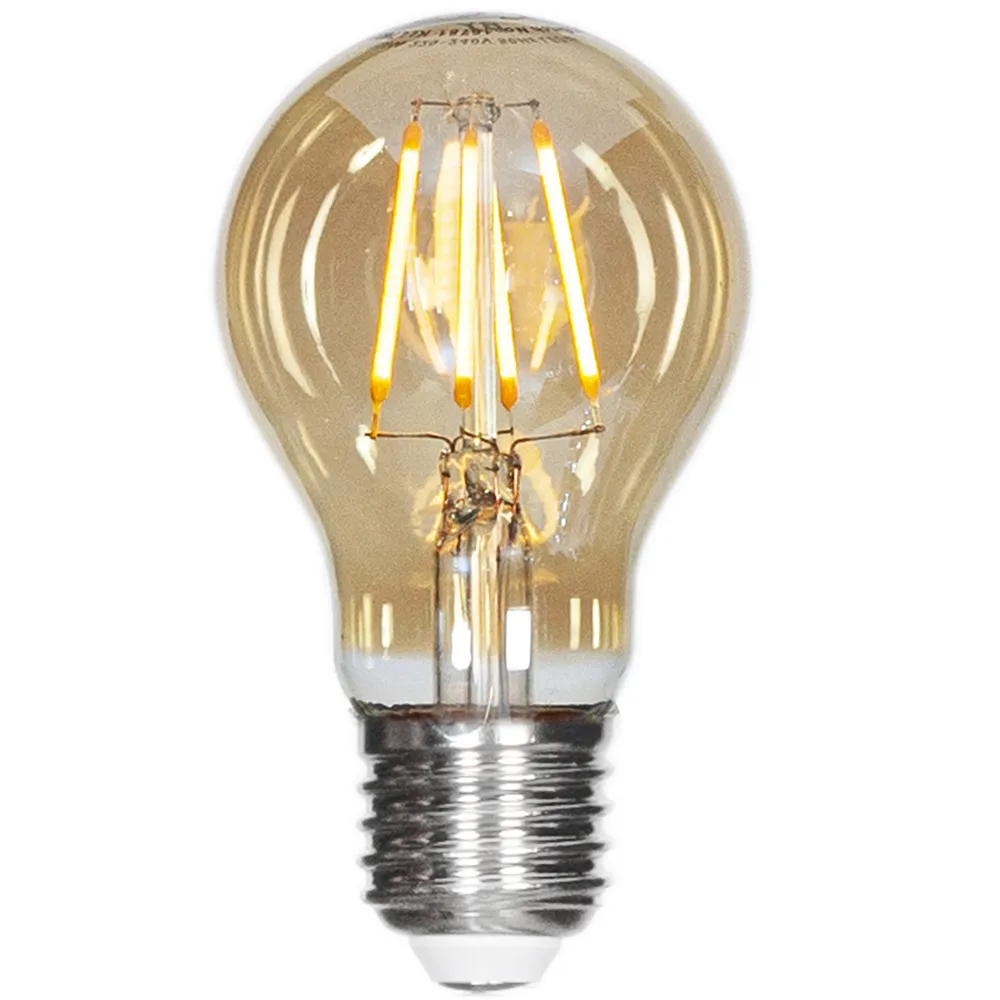 by Rydéns, Filament valonlähde LED himmennettävä E27 4W Ø60mm Amber