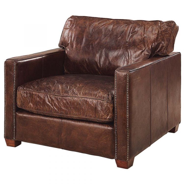 Artwood, Nojatuoli Viscount Leather Vintage Cigar Artwood