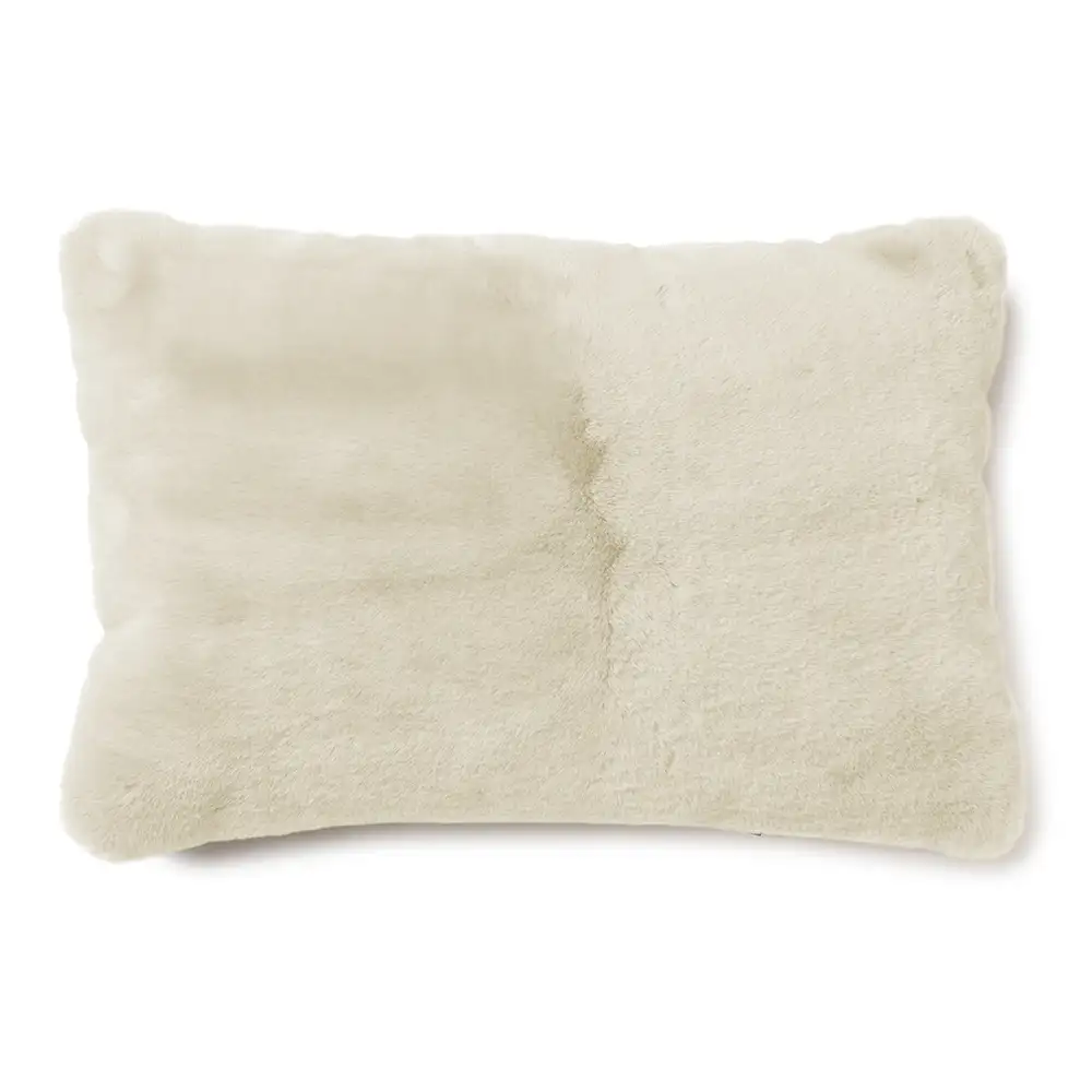 Skinnwille, Fluffy Tyynyliina 40x60 cm Beige