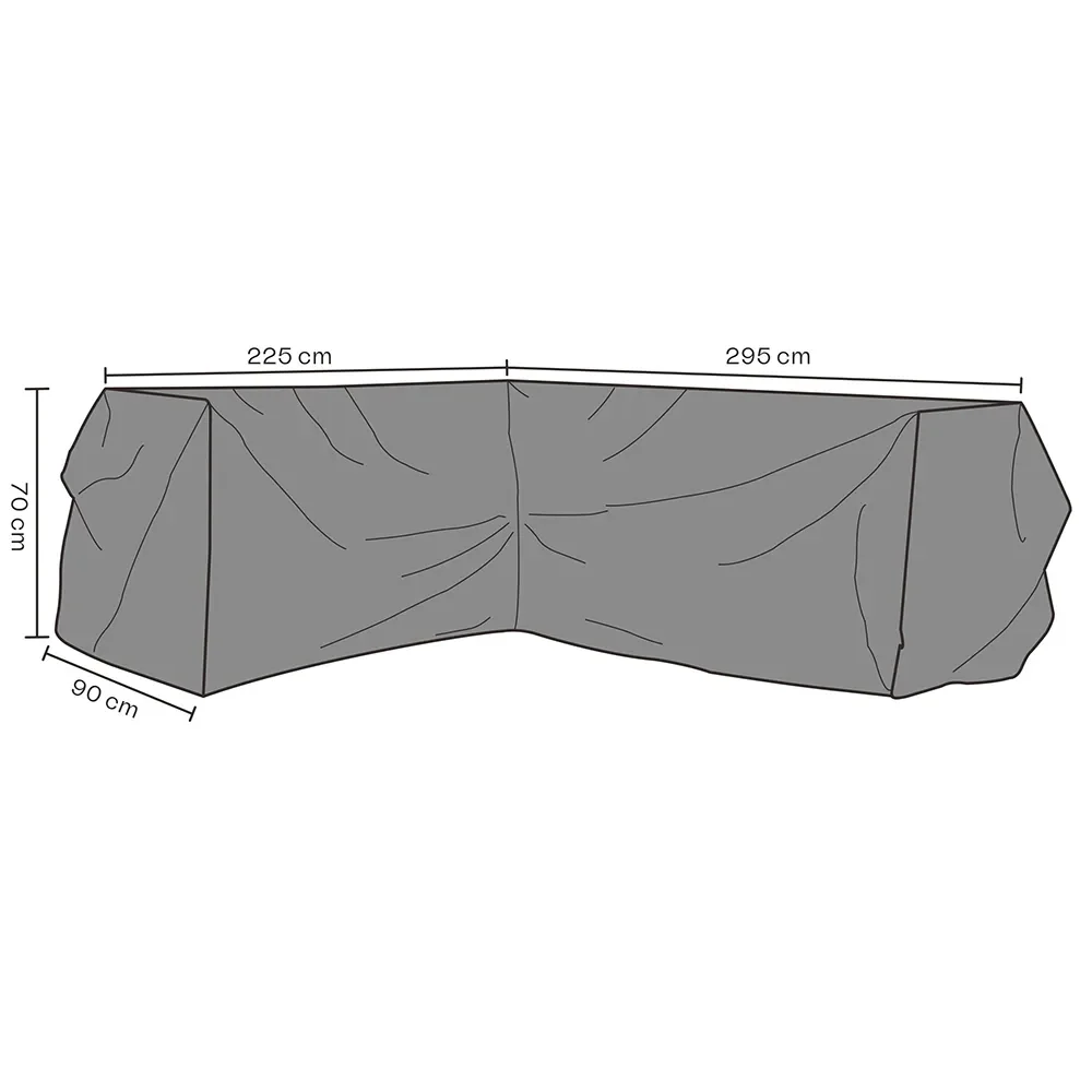 Brafab, Kalustesuoja Kulmasohva 295/225x70 cm Premium