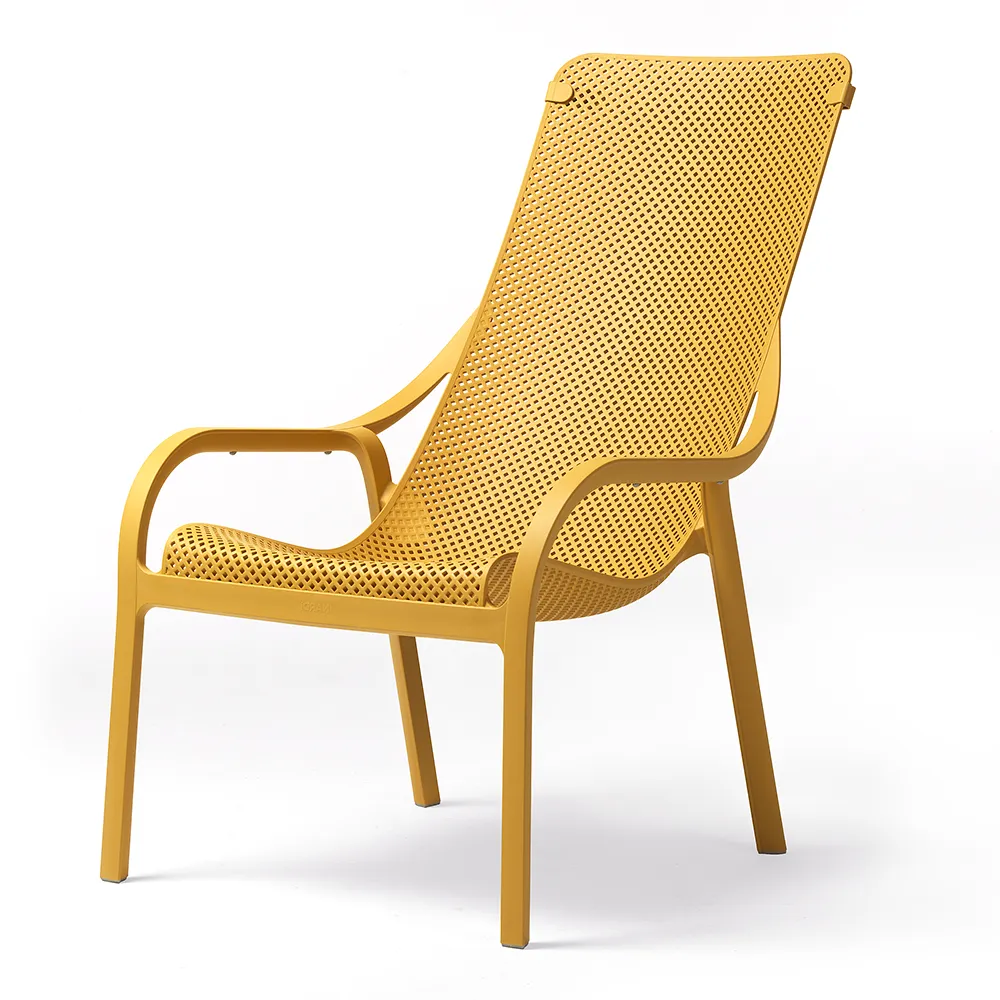 Nardi, NET LOUNGE CHAIR SENAPE