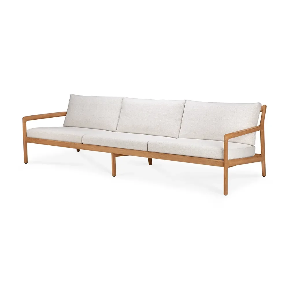 Ethnicraft, Jack 3-istuttava sohva Teak/Off White