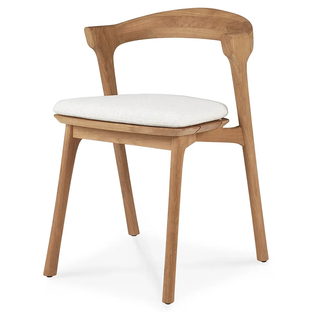 Ethnicraft, Bok Dining Chair Teak/ Off White