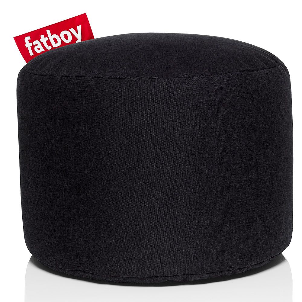 Fatboy, Point stonewashed pouf black