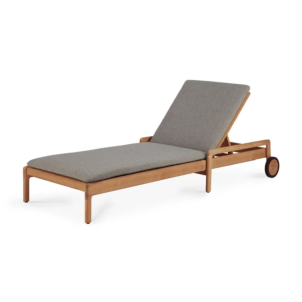 Ethnicraft, Jack Sunbed Teak/Mocha ohut pehmuste