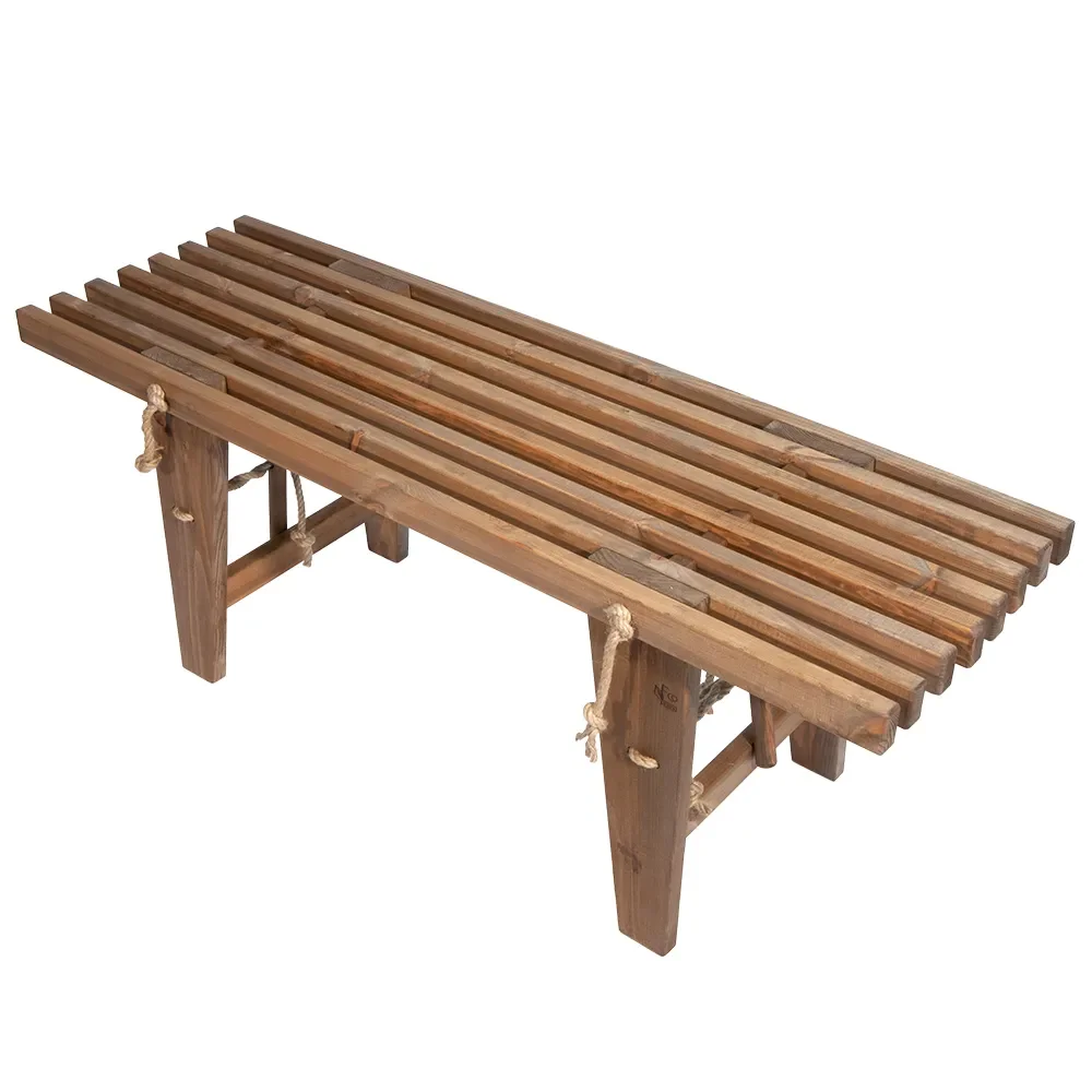 Hillerstorp, EcoBench 120 cm Mänty Ruskea Öljytty