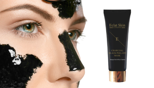 Skin Eclat London Charcoal Black Peel-Off Mask 24k Gold | jopa -56 %