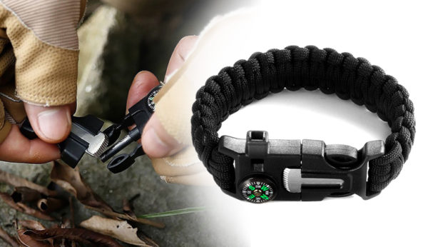 Paracord Survival -ranneke alk. 5,99 €