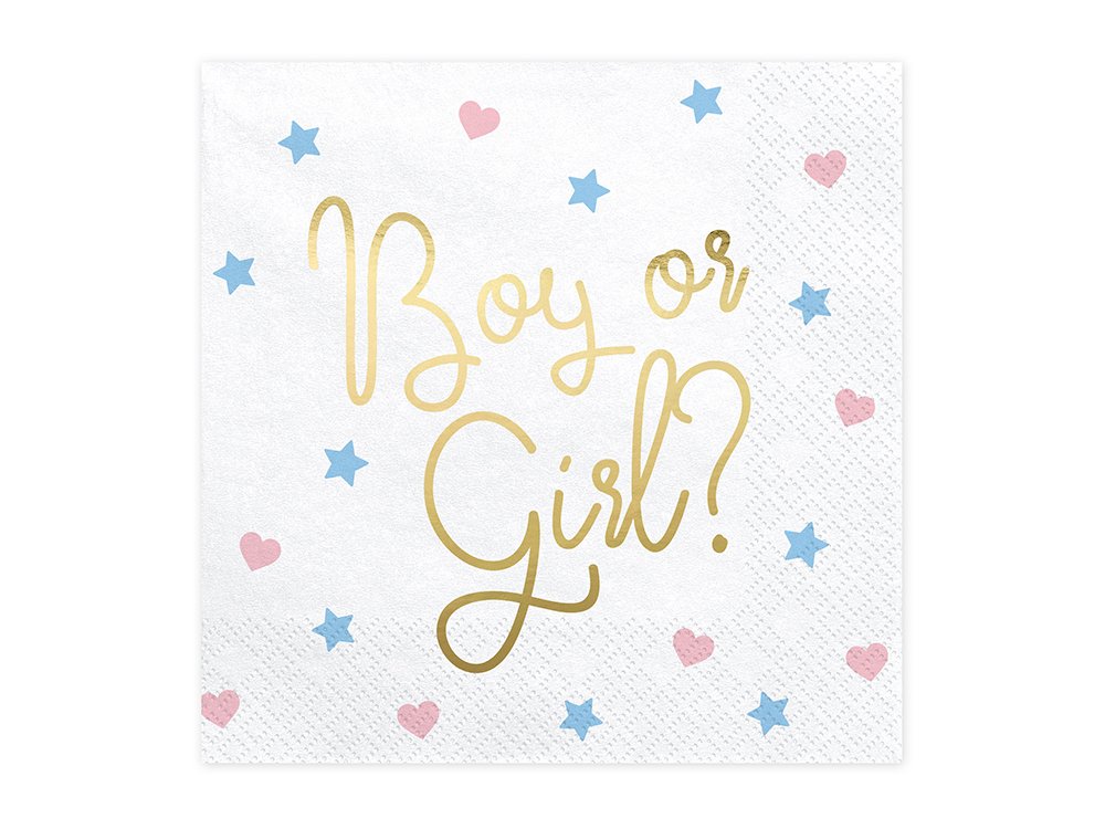 Lautasliinat - Boy or Girl, 20kpl