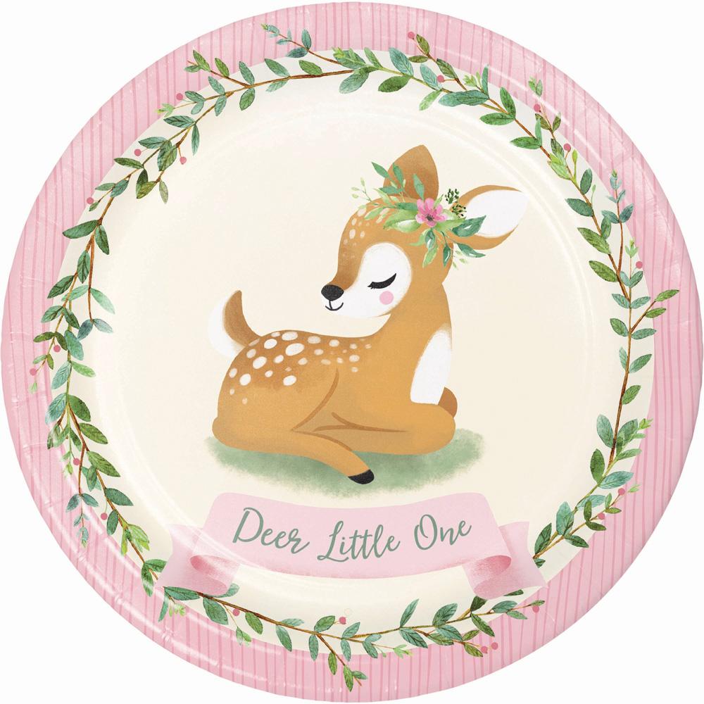 Pahvilautaset, Deer Little One, 22cm, 8kpl