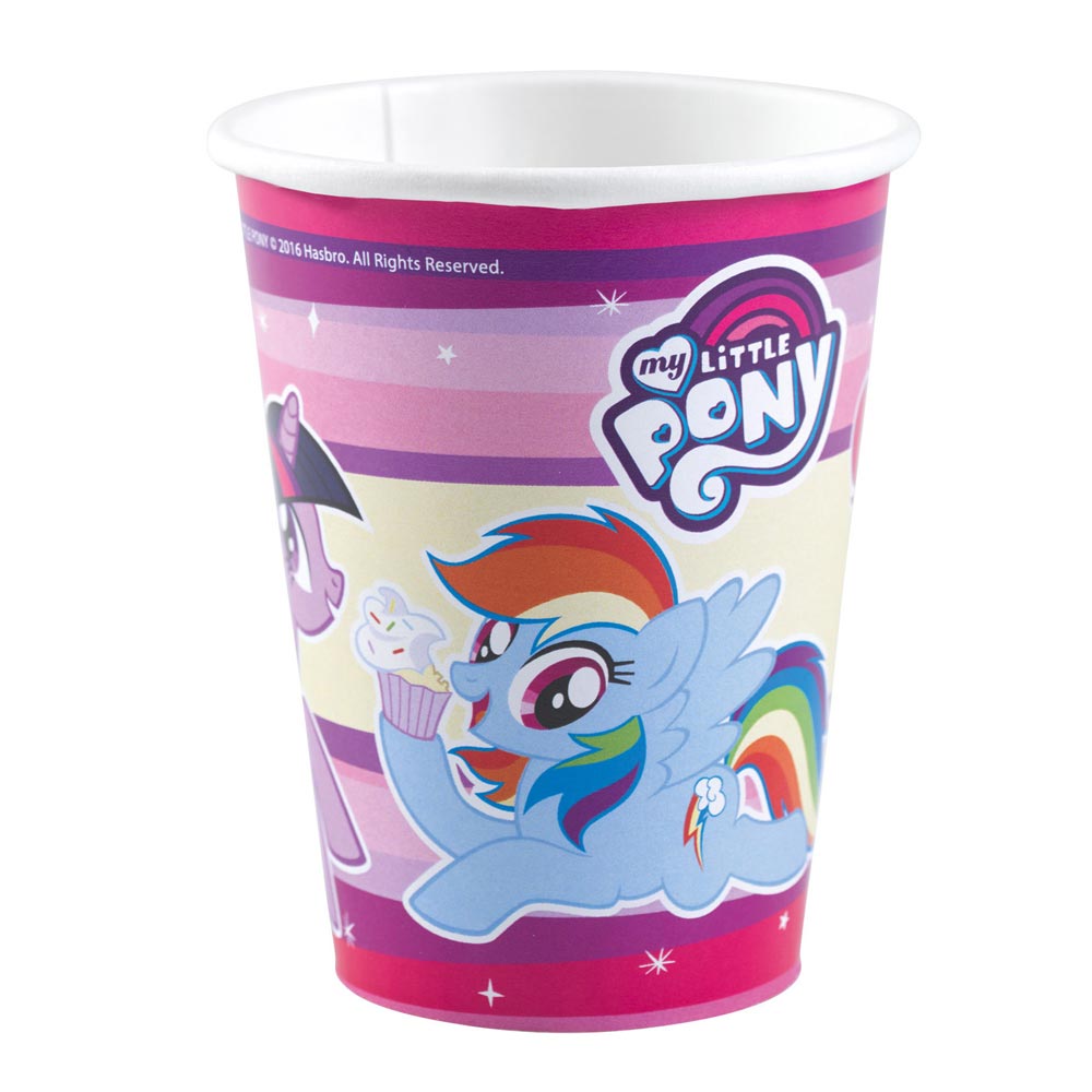 Pahvimukit, My Little Pony, 8kpl