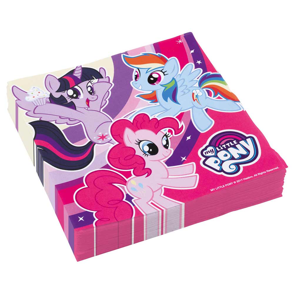 Lautasliinat, My Little Pony, 20kpl