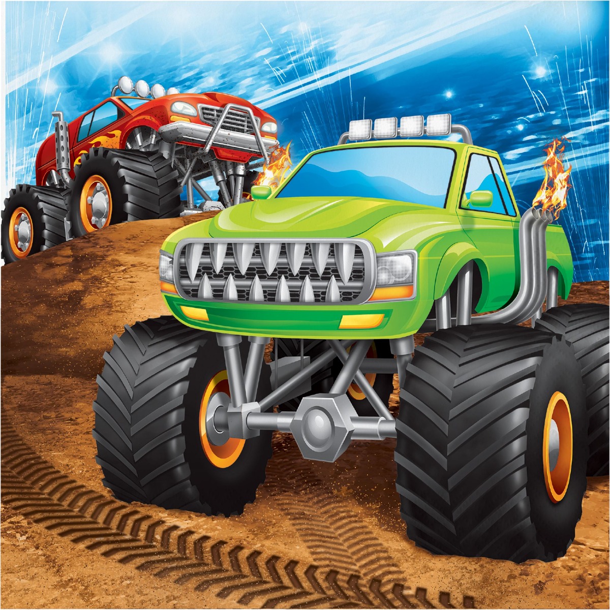 Isot Lautasliinat, Monster Truck, 16kpl