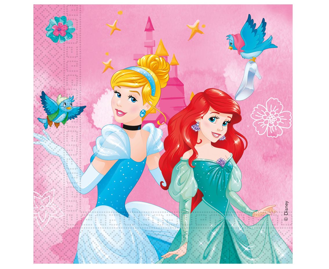 Lautasliinat - Disney Prinsessat, 20kpl