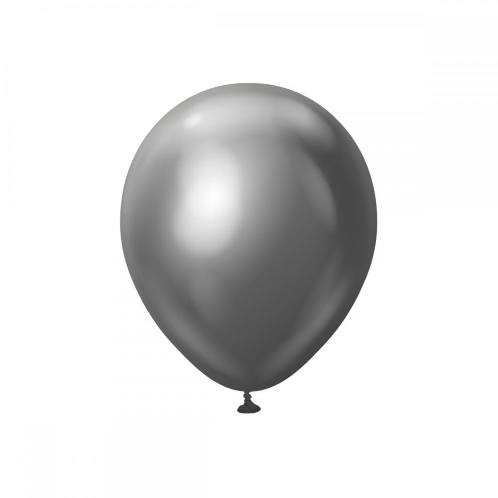 Ilmapallot - Chrome Space Grey, 30cm, 10kpl