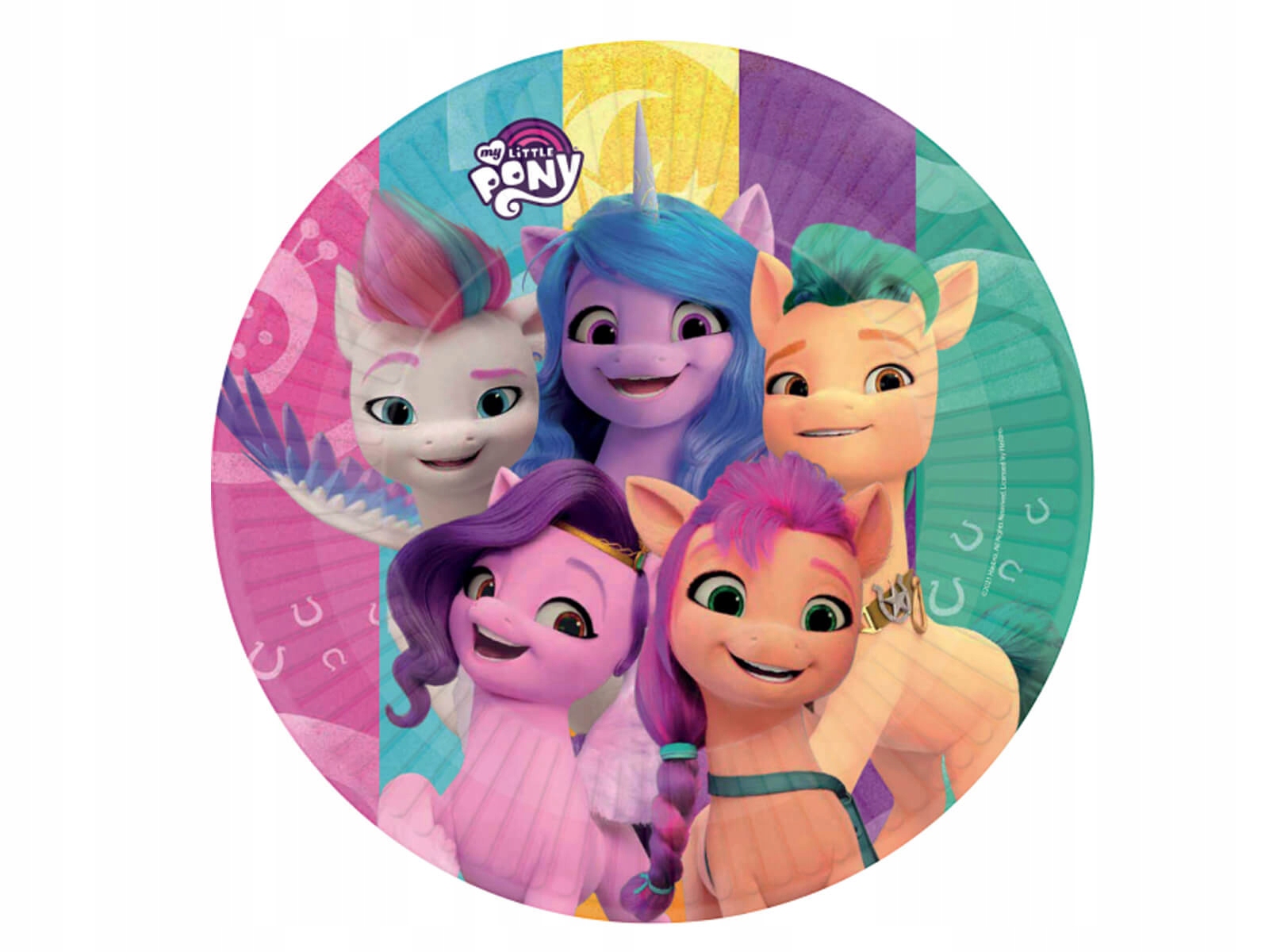 Pahvilautaset, My Little Pony, 23cm, 8kpl