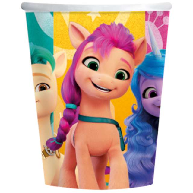 Pahvimukit, My Little Pony, 8kpl, 250ml