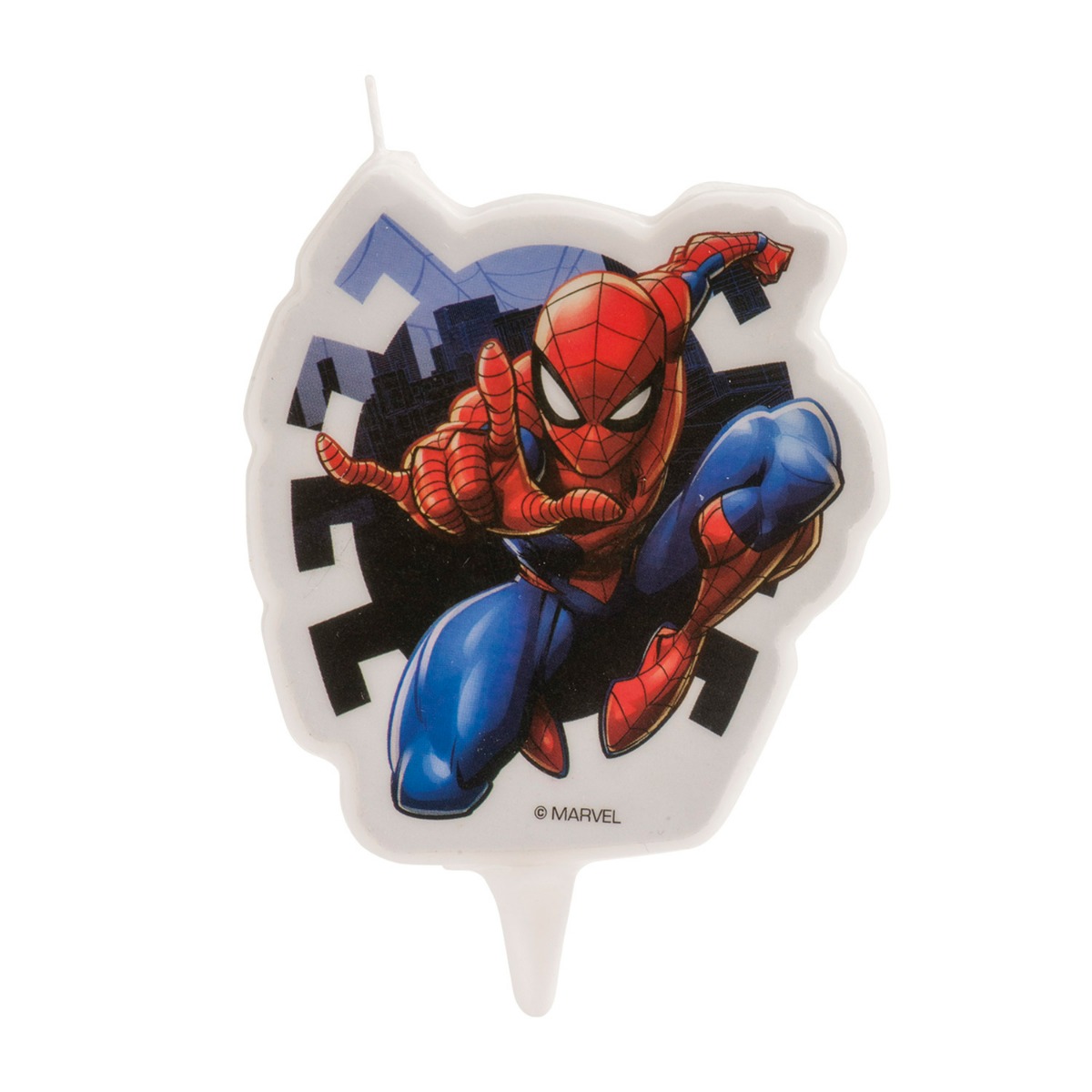 Kakkukynttilä - Spiderman, 7cm