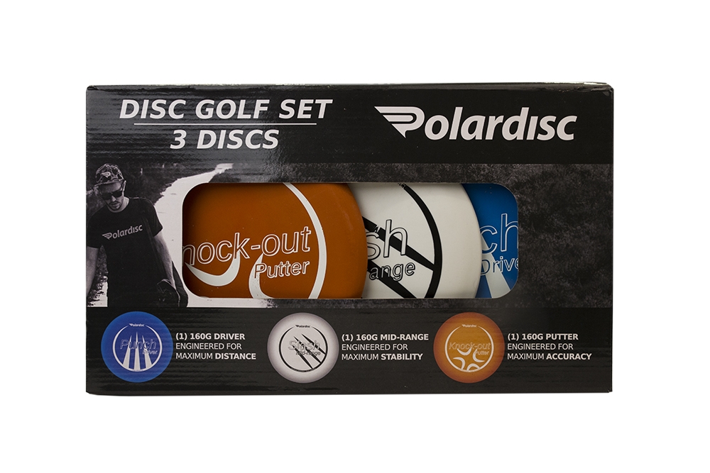 Polardisc frisbeegolf kiekkosetti