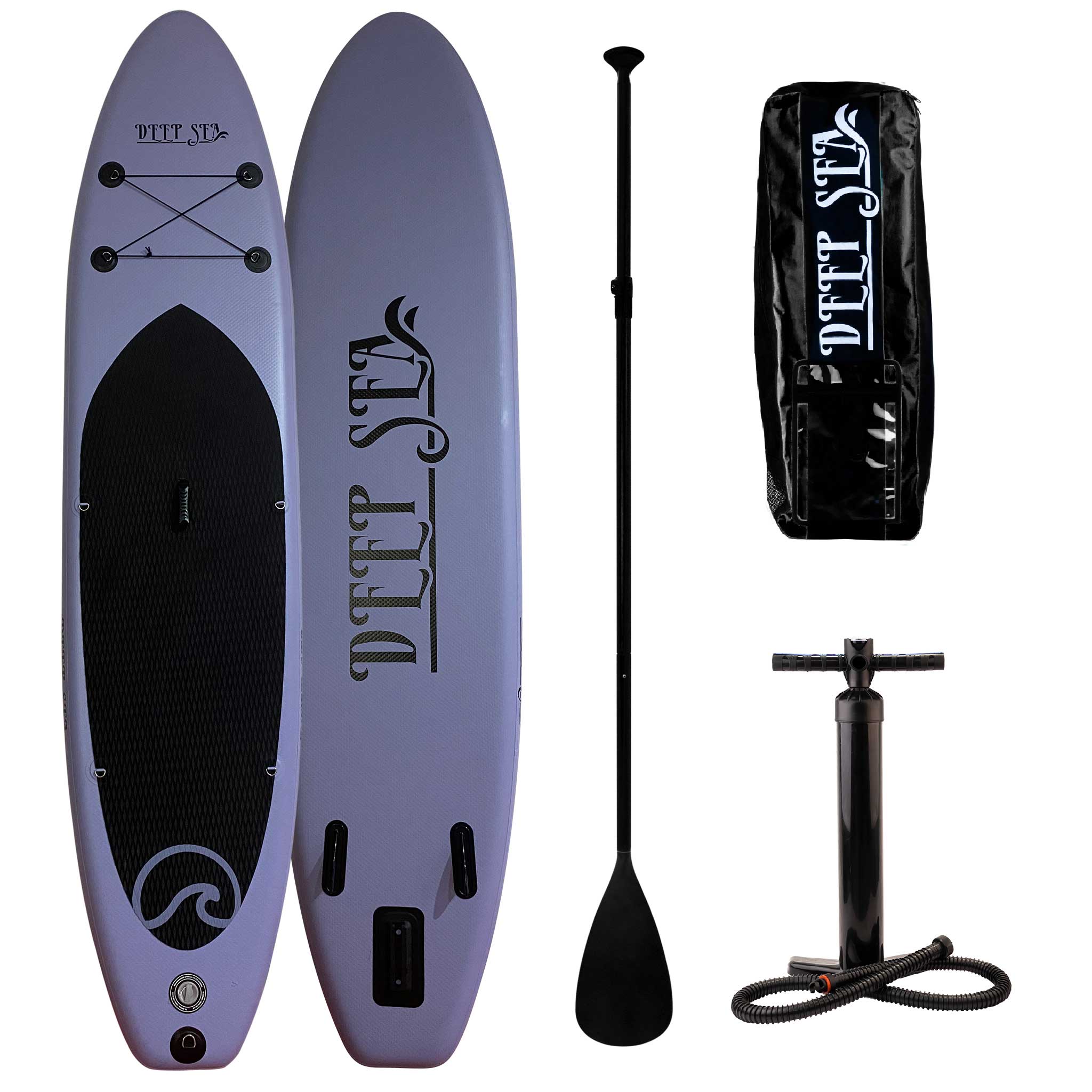 Deep Sea SUP-lautasetti XXL 330cm, Sininen