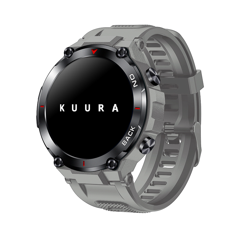 Kuura Älykello Sport S5 GPS V3, Harmaa