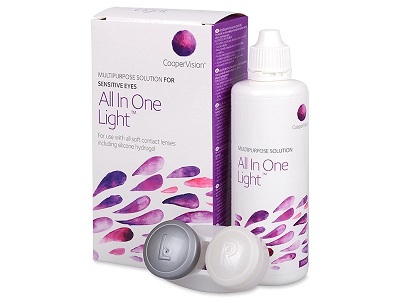 All In One Light 250 ml linssineste+ kontainer