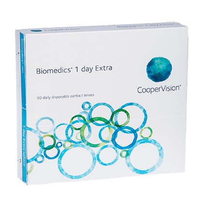 Biomedics 1 Day Extra (90 kpl)