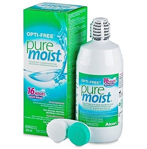 OPTI-FREE PureMoist -piilolinssineste 300 ml + kontainer