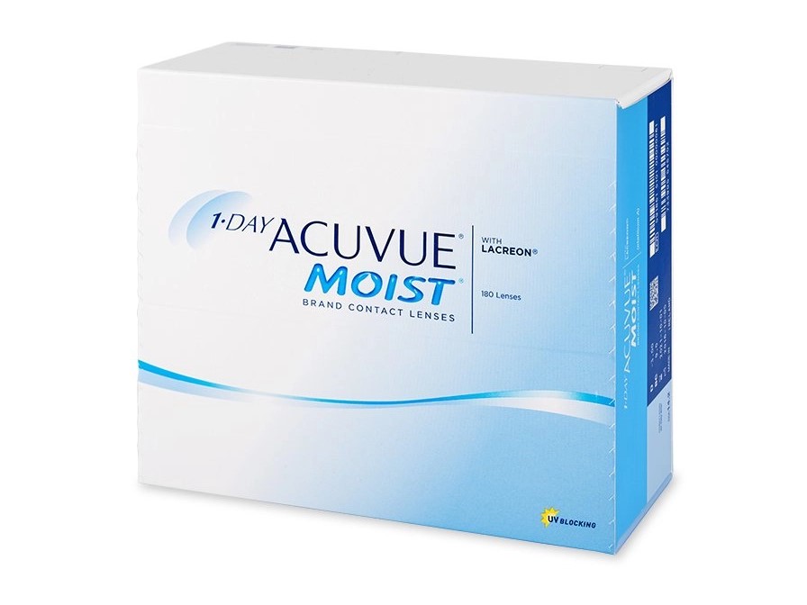 1-Day Acuvue Moist (180 kpl)