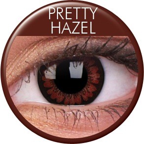 BigEyes Pretty Hazel (pruun, 2tk)