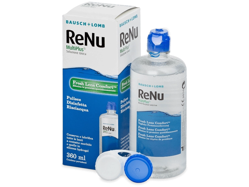 ReNu MultiPlus -piilolinssineste 360 ml + kontainer